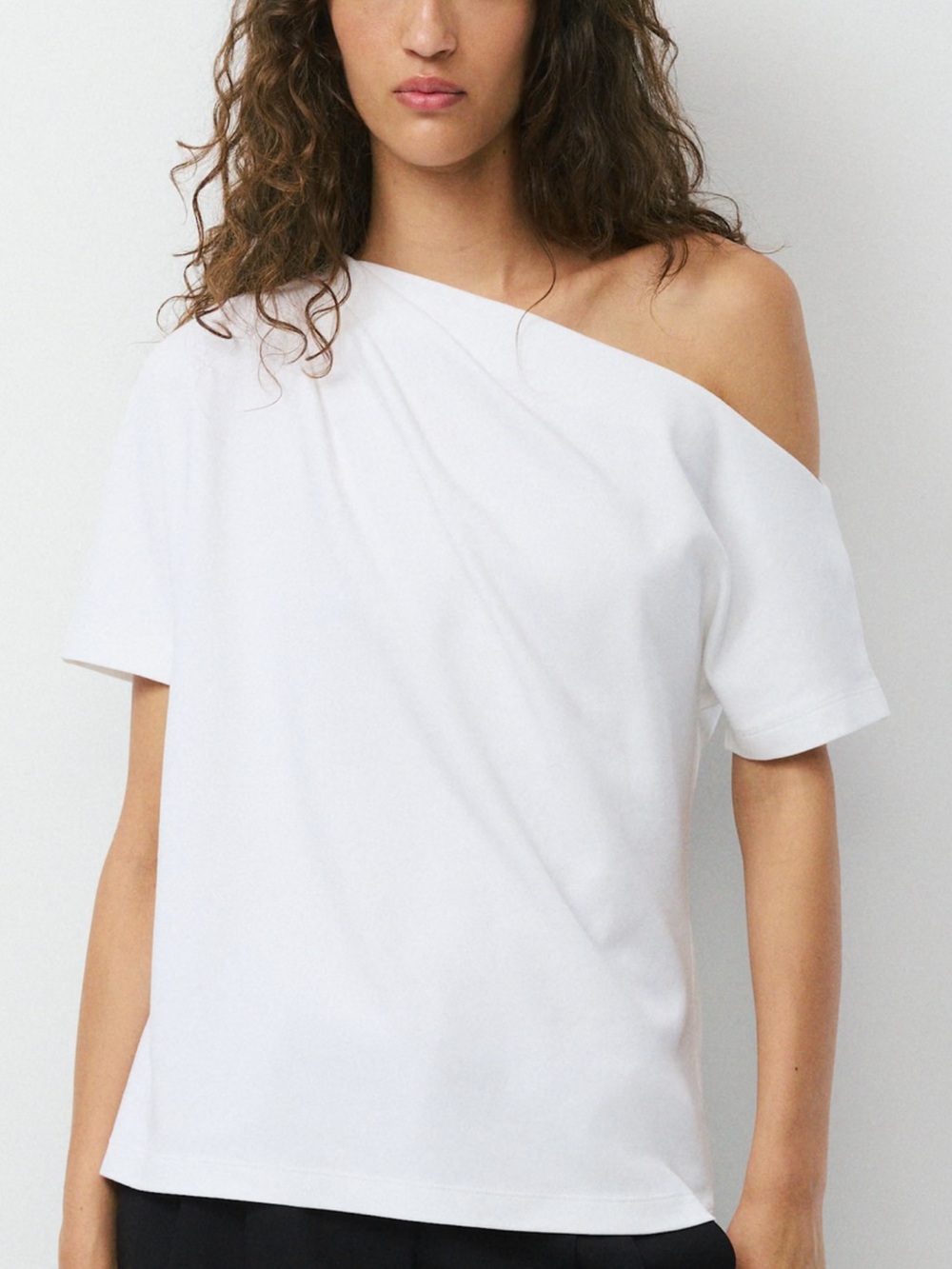 Aritzia Interlock Cotton Script Top